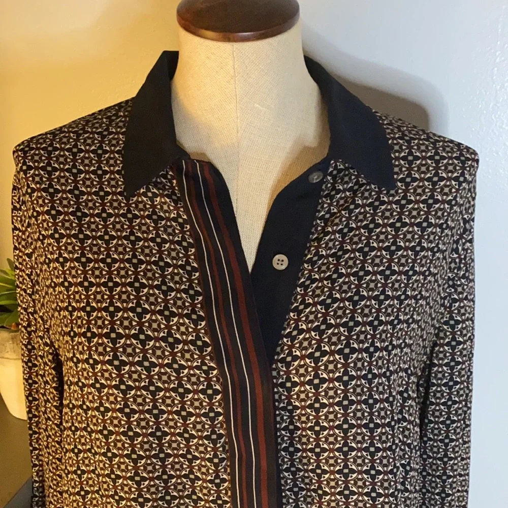 LOFT Long Sleeve Blouse - Picture 2 of 7